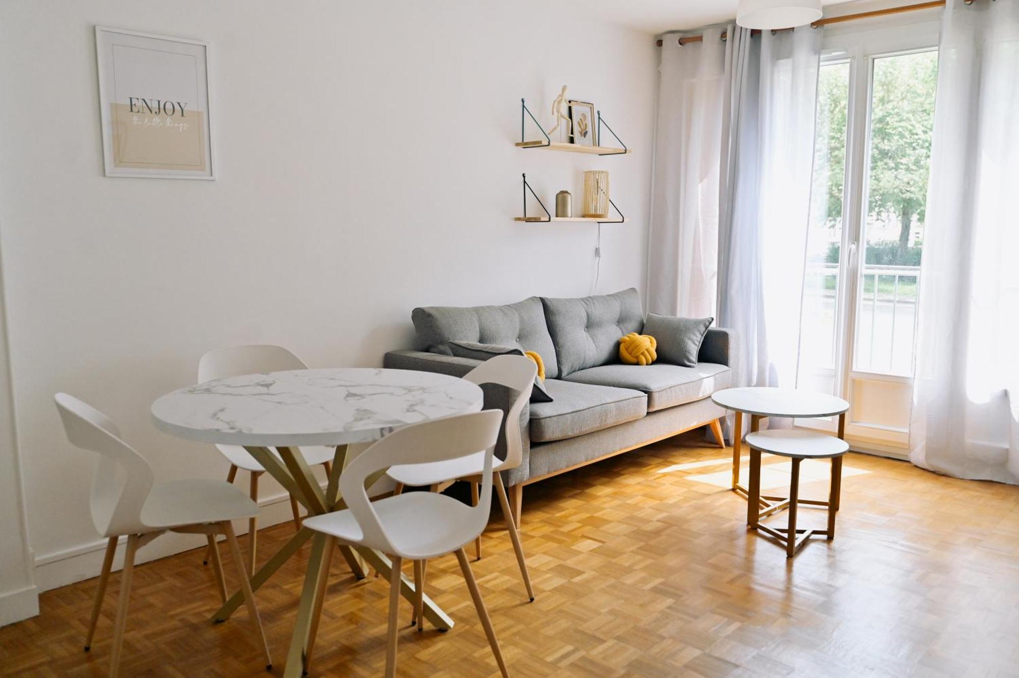 Appartement T3 Cosy A コンピエーニュ エクステリア 写真